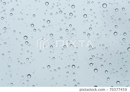 Water drop on the windshield 70377459