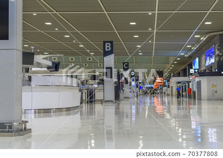 Narita Airport Terminal 2 Building Departure Lobby 70377808