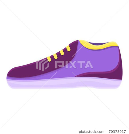 Shop sneakers icon, cartoon style 70378917