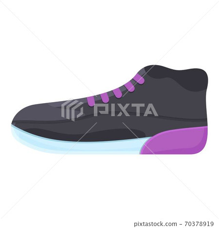 Teen sneakers icon, cartoon style Teen sneakers icon, cartoon style 70378919