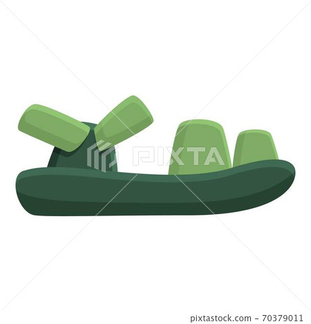Footwear sandals icon, cartoon style Footwear sandals icon, cartoon style 70379011