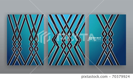 Abstract page templates set, retro wave creative hipster, silver metalic tech backgrond. Stylish geometric creative futuristic cover, Abstract page templates set, retro wave creative hipster, silver metalic tech backgrond. Stylish geometric creative futuristic cover, 70379924