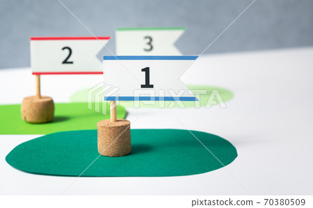 排名標誌排名第一，第二，第三標誌排名前3名 70380509