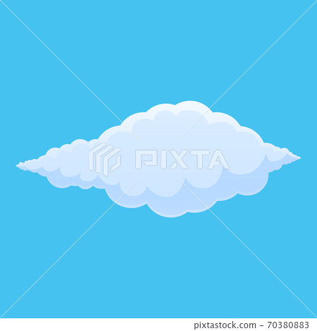 Sunrise cloud icon, cartoon style Sunrise cloud icon, cartoon style 70380883