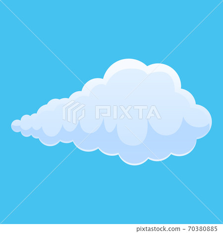 Sunset cloud icon, cartoon style Sunset cloud icon, cartoon style 70380885