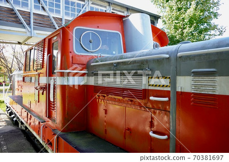 克勞福德公園的內燃機車 70381697