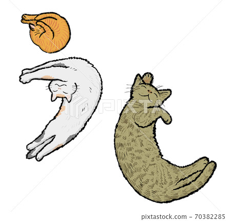 2021 New Year's card material for the year of Ox Design calligraphy Nyanga card 5 Ushi 2021 New Year's card material for the year of Ox Design calligraphy Nyanga card 5 Ushi 70382285