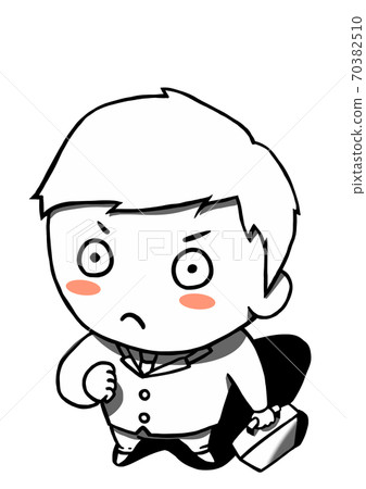 Moment of determination Black and white (no letters) 70382510