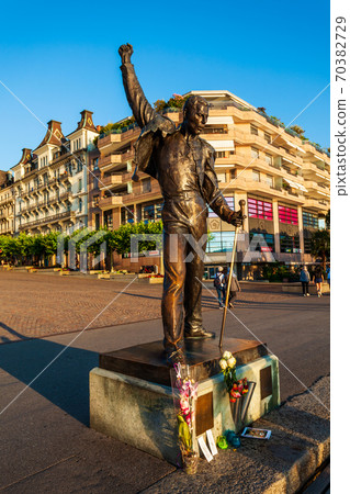 Freddie Mercury statue in Montreux 70382729