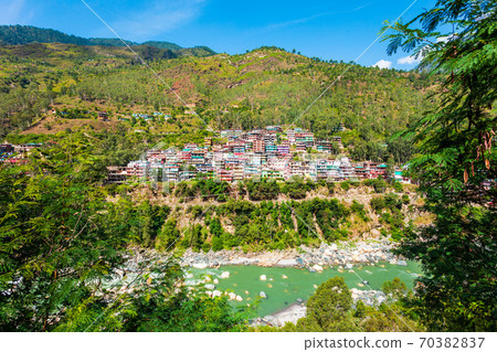 Rampur Bushahr town, Himachal Pradesh, India 70382837
