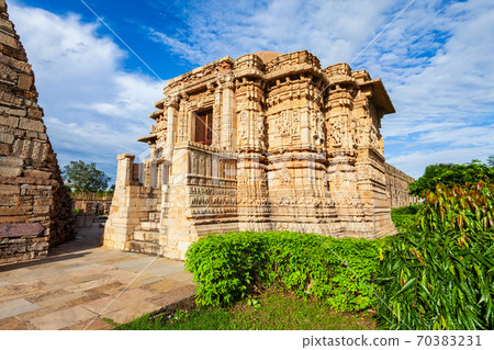 Chittor Fort in Chittorgarh, India Chittor Fort in Chittorgarh, India 70383231