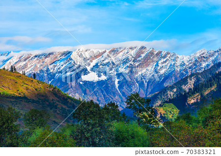 Rohtang Pass near Manali, Himachal Pradesh 70383321