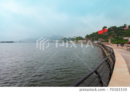 Anasagar Lake in Ajmer, Rajasthan 70383339