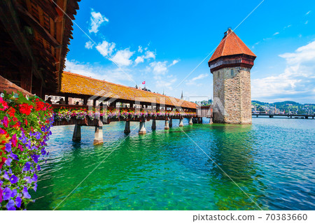 Kapellbrucke Bridge, Wasserturm Tower, Lucerne Kapellbrucke Bridge, Wasserturm Tower, Lucerne 70383660