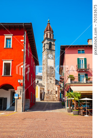 Ascona town near Locarno, Switzerland 70383675