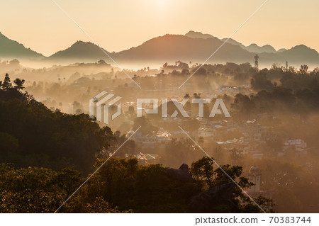 Mount Abu hill station, India 70383744