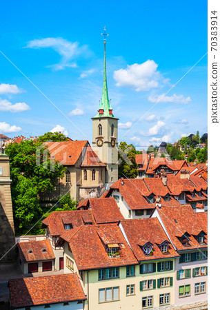 Bern aerial panoramic view, Switzerland Bern aerial panoramic view, Switzerland 70383914