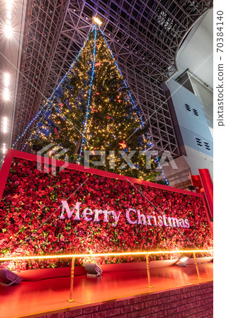 [Kyoto] Kyoto Station Building, Christmas Tree, Illuminations 70384140