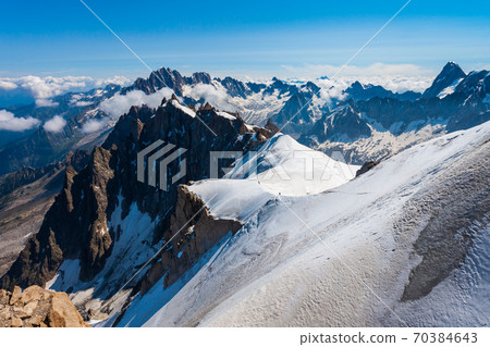 Mont Blanc highest mountain massif Mont Blanc highest mountain massif 70384643