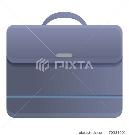 Protect laptop bag icon, cartoon style - Stock Illustration [70385001 ...