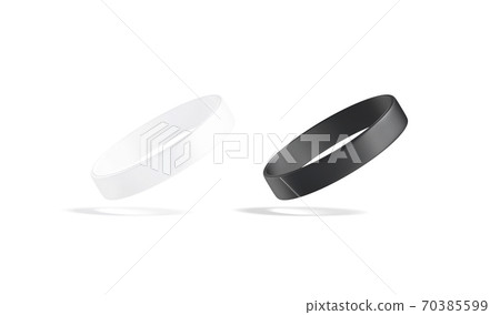 Download Blank Black And White Silicone Wristband Mockup Stock Illustration 70385599 Pixta