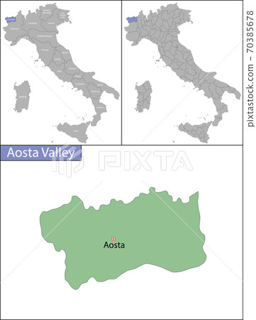 Aosta Valley is a region in northwest Italy Aosta Valley is a region in northwest Italy 70385678