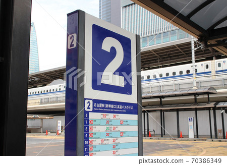 Nagoya Station (Shinkansen Exit) Highway Bus Stop / Nagoya Station, Nakamura Ward, Nagoya City, Aichi Prefecture Nagoya Station (Shinkansen Exit) Highway Bus Stop / Nagoya Station, Nakamura Ward, Nagoya City, Aichi Prefecture 70386349