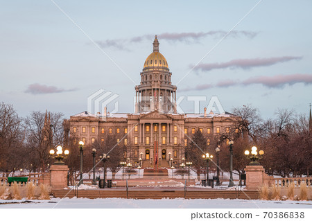 Denver, Colorado, USA at the Colorado State Capitol 70386838
