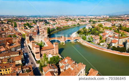 Castelvecchio Castle in Verona, Italy 70386845