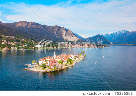 Isola Pescatori, Lago Maggiore Lake 70386891