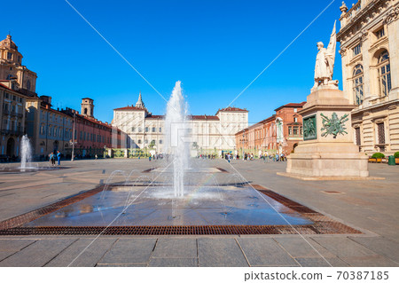 Castle Square in Turin, Italy 70387185