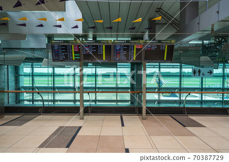 [Singapore] Singapore Changi International Airport Terminal 3 scenery 70387729