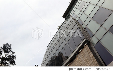 Buildings in Myeongdong 70390872