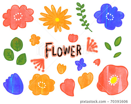 flower illustration set flower illustration set 70391606