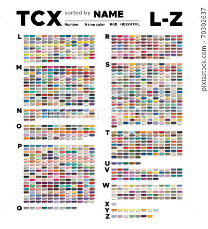 Color Palette Color Chart Print Test Page Color Codes Rgb Hex Html