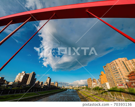 Afternoon view of the ChengMei Bridge Afternoon view of the ChengMei Bridge 70393136