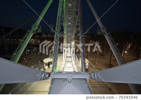 Genoa Night view from Panoramic Wheel 70393846