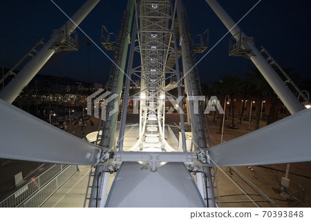 Genoa Night view from Panoramic Wheel 70393848