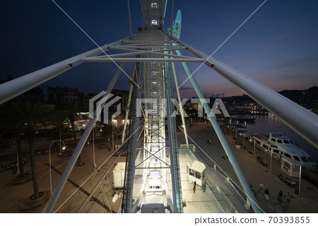 Genoa Night view from Panoramic Wheel 70393855