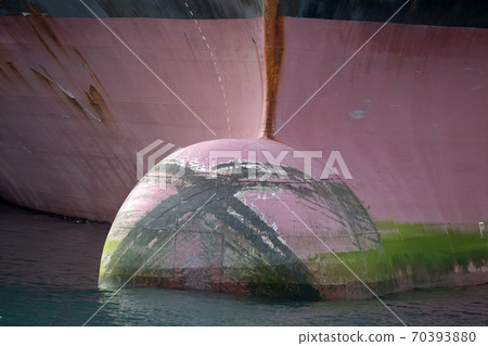 oil tanker ship prow 70393880