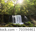 Oirase stream side waterfall 70394461