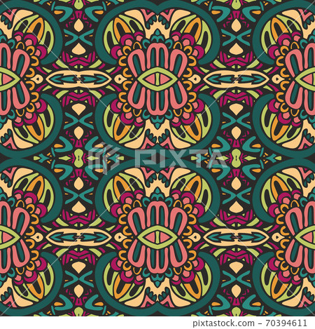 Tribal vintage abstract geometric ethnic seamless pattern ornamental Tribal vintage abstract geometric ethnic seamless pattern ornamental 70394611