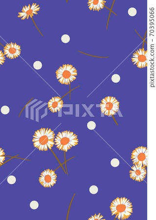 Ditsy floral background. Daisy flowers. Ditsy floral background. Daisy flowers. 70395066