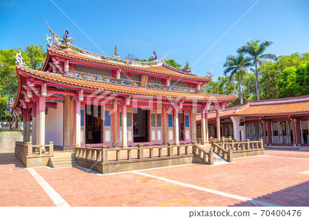 Hsinchu Confucius Temple is close to Hsinchu Zoo in Taiwan. (The Chinese texts on the temple roof mean "combined wisdom of the sages") Hsinchu Confucius Temple is close to Hsinchu Zoo in Taiwan. (The Chinese texts on the temple roof mean "combined wisdom of the sages") 70400476