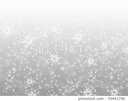 Glitter background silver snow 70401790