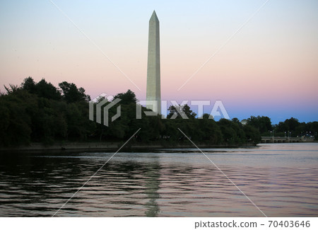 lake, pool, sunset 70403646