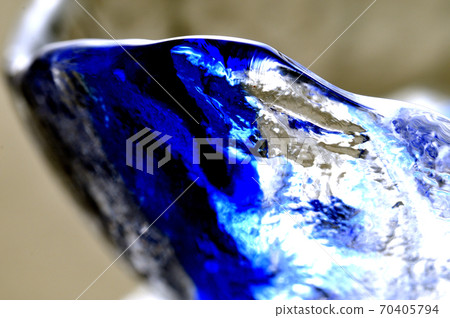 Surface texture of glass image 70405794