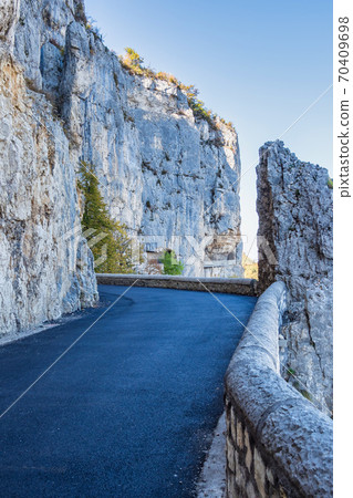Landscape of Vercors in France - view of Combe Laval, Col del la Machine 70409698