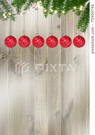 Christmas new year background on wood Christmas new year background on wood 70409748