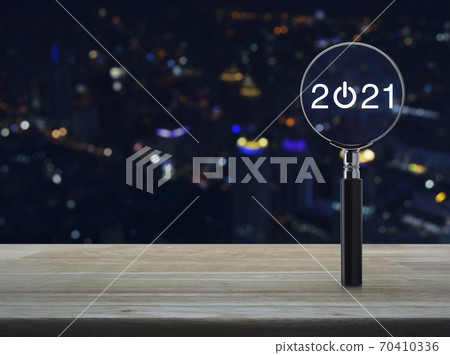 Business happy new year 2021 concept Business happy new year 2021 concept 70410336